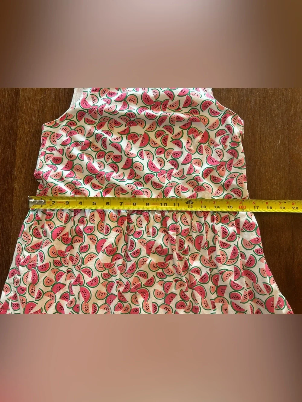 J.Crew Re-Imagined Watermelon Print Tiered Ruffle Dress Size 00